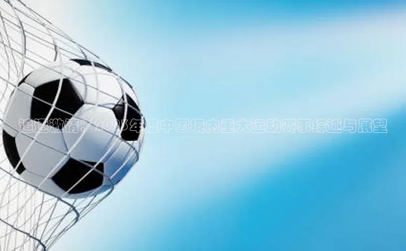 追逐激情：2023年度中国境内重大运动赛事综述与展望
